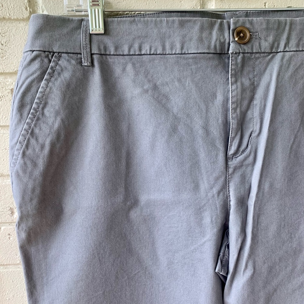 Old Navy Mid-Rise Boot-Cut Khakis for Women